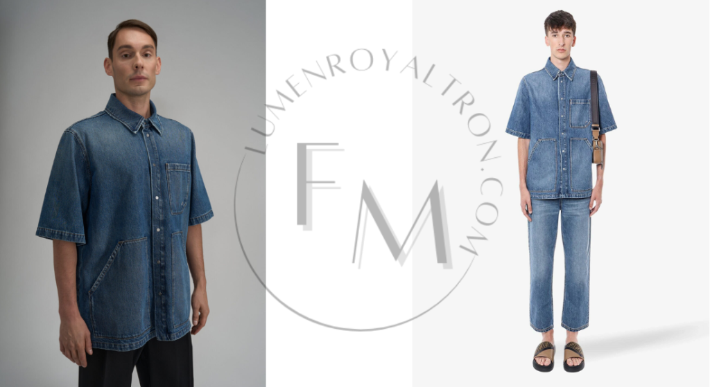 Fendi Blue Jeans Clothing